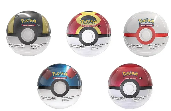 POKEMON TCG - OCTOBER POKEBALL TIN 2025 (RANDOM) - EN